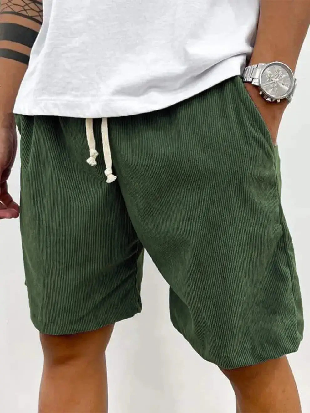 Bradley - Tailored Corduroy Shorts