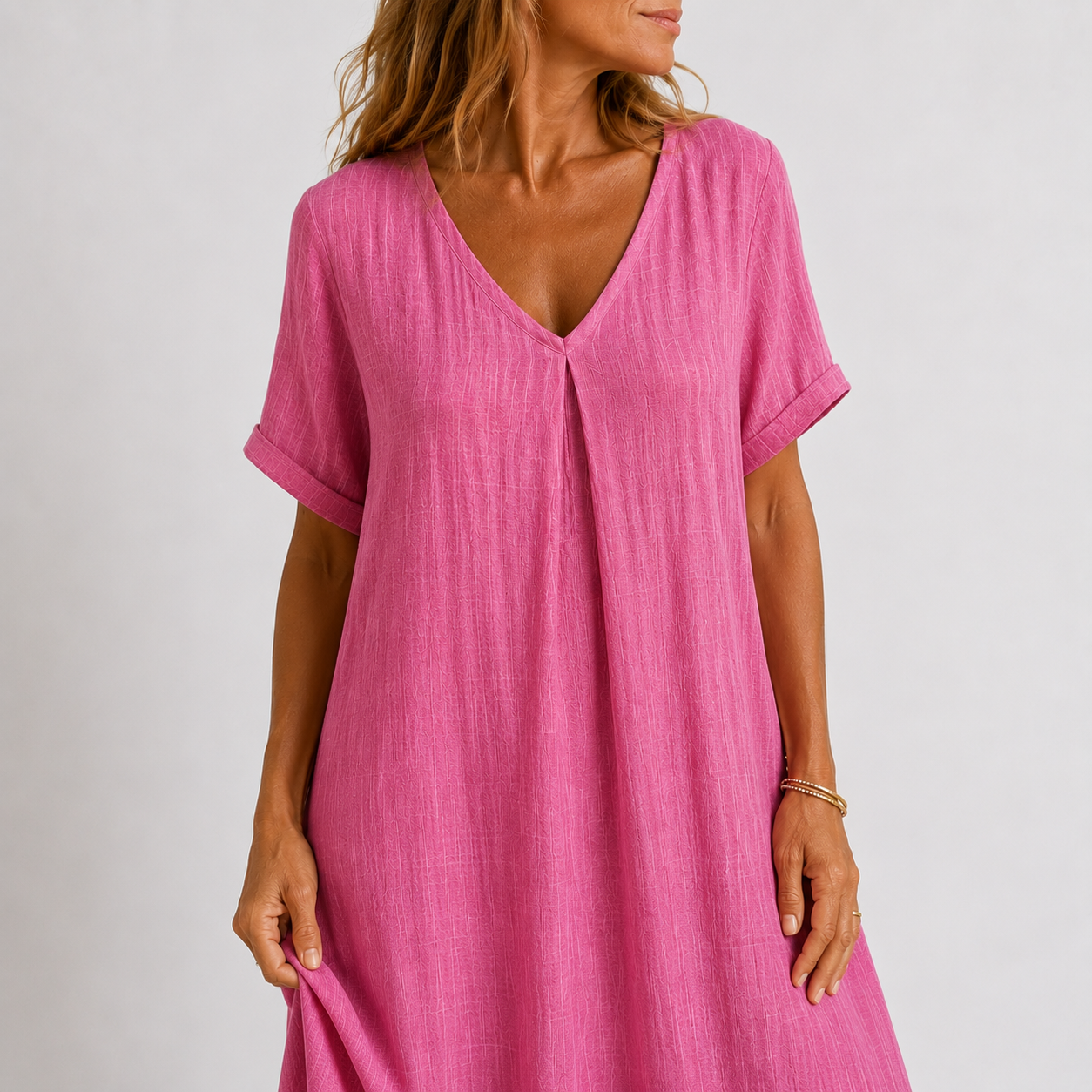 Karyn - Flowing V-Neck Maxi Dress