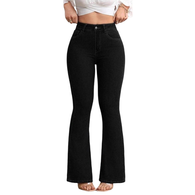 Debra - High-Rise Flared Jeans