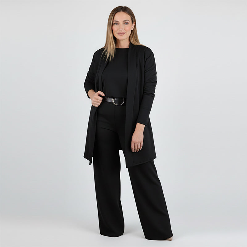 Edna - Duster Cardigan Three-Piece Set