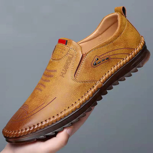 Milford - Men's Leather Grip Sneakers
