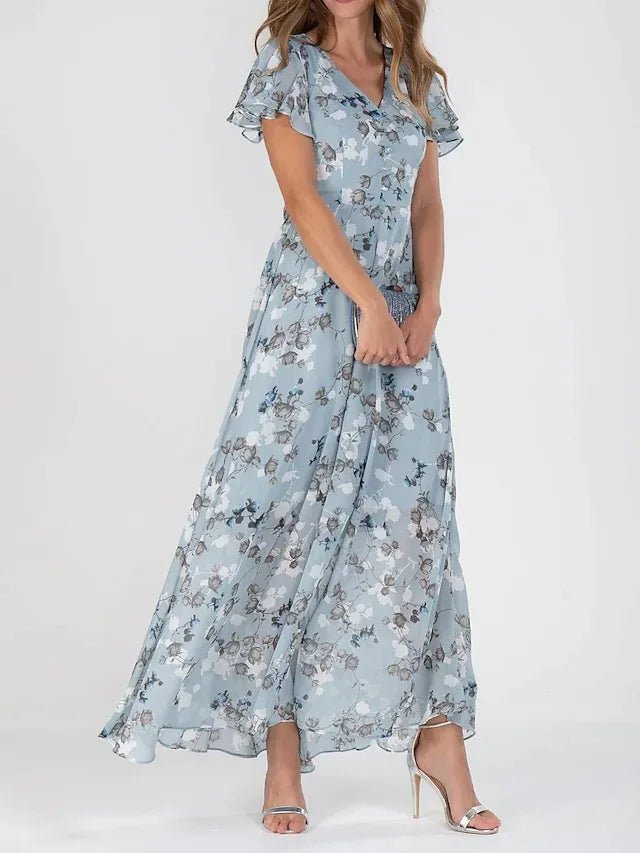 Nerine - Floral Wrap Maxi Dress
