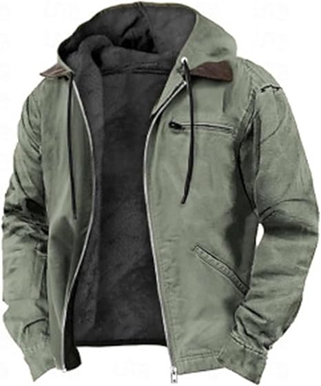 Wilhem - Fleece-Lined Hooded Jacket