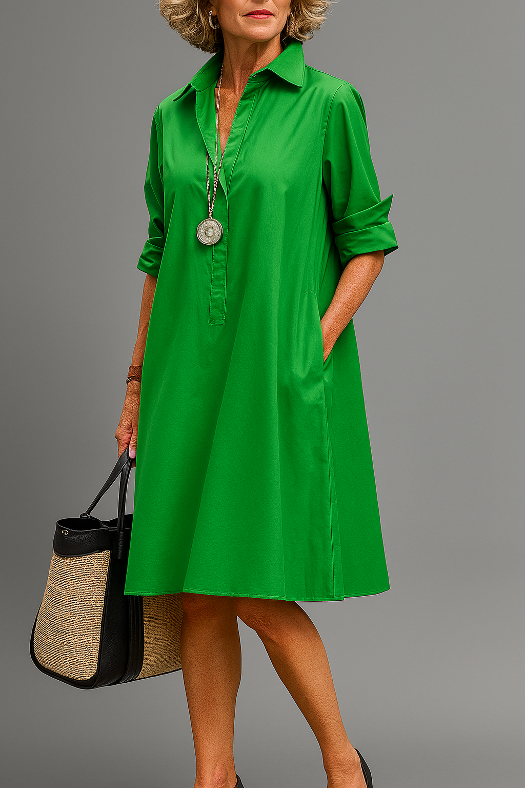 Coralie - Breezy Midi Day Dress