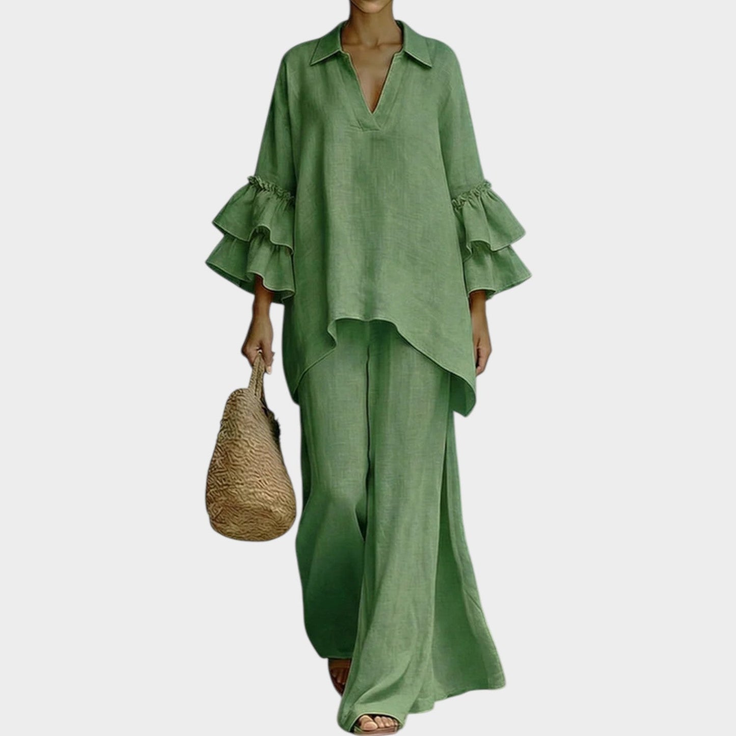 Samy - Cotton-Viscose Co-ord Set