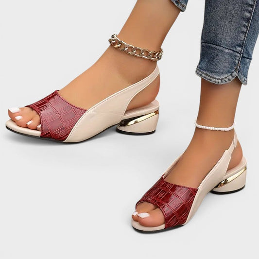 Bernice - Low-Heel Sandals