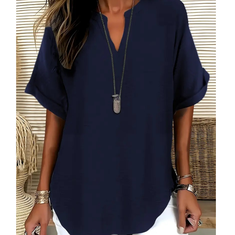 Althea - Relaxed Short-Sleeve Top