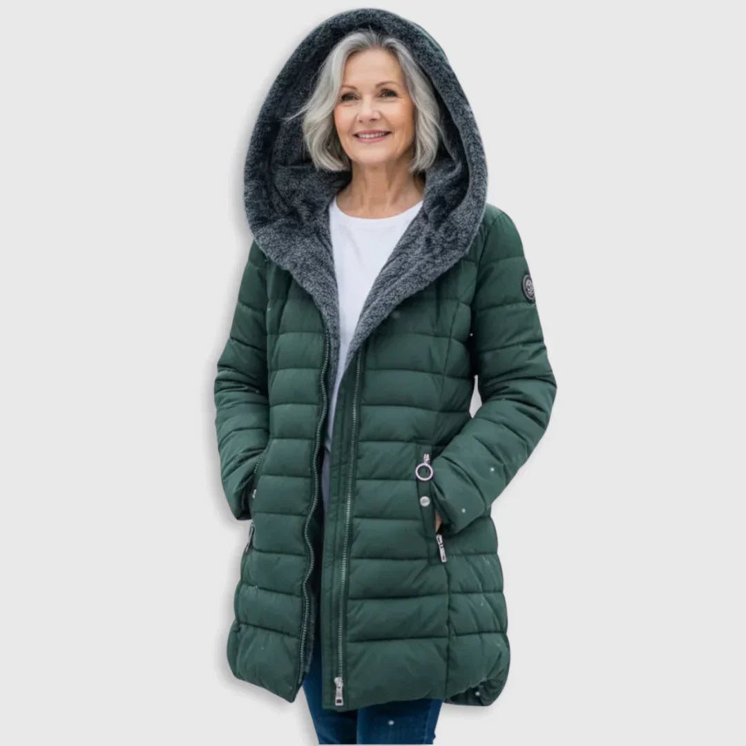Kristina - Water-Repellent Quilted Parka