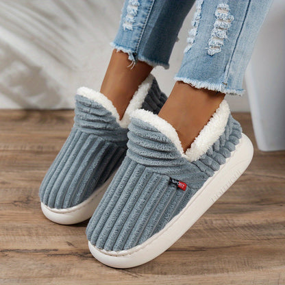 Sevra - Indoor-Outdoor Plush Slippers
