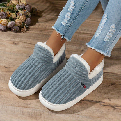 Sevra - Indoor-Outdoor Plush Slippers