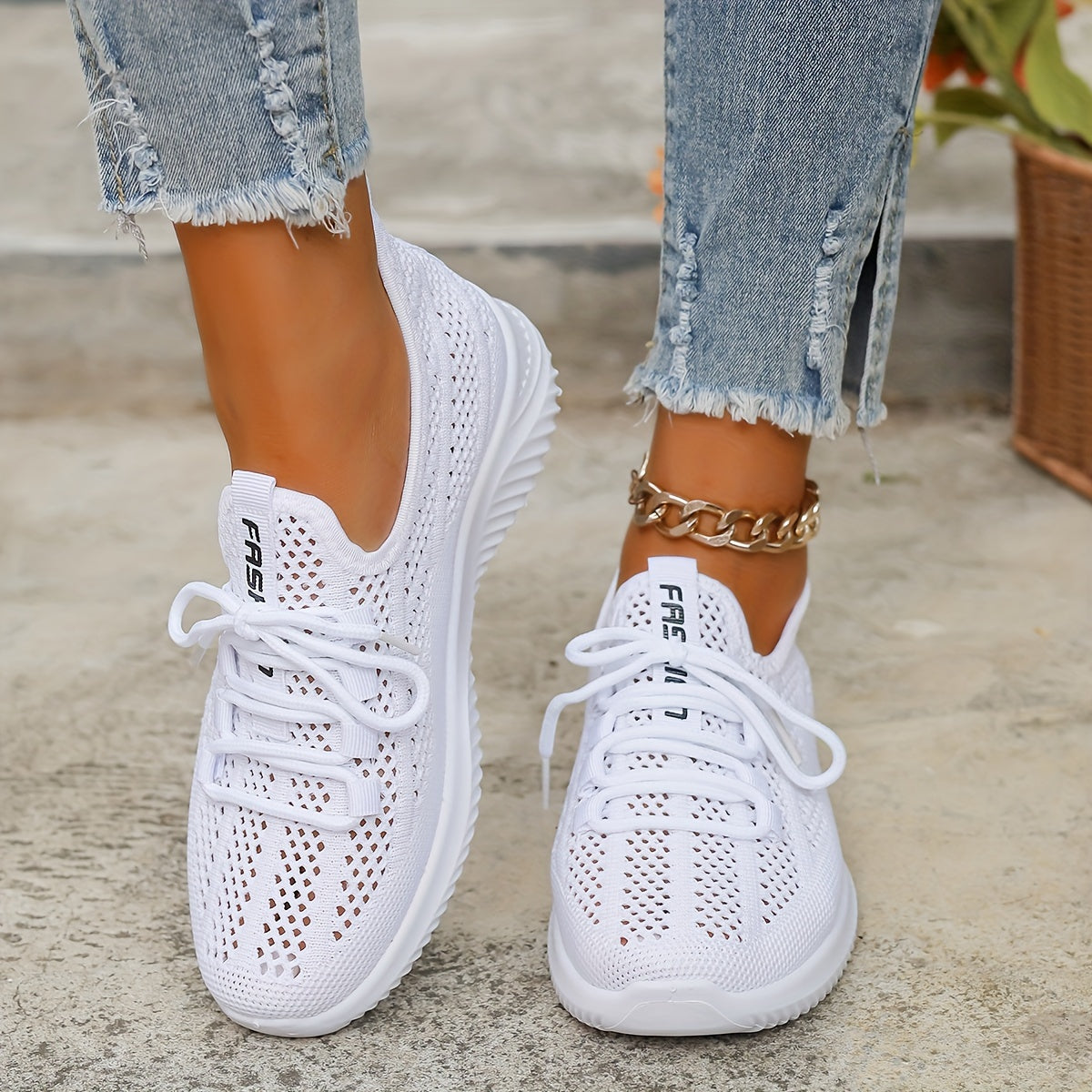 Joyce - Breathable Walking Trainers