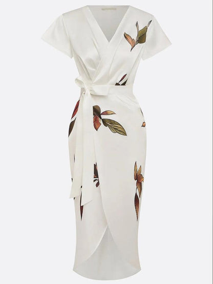 Lillie - Evening Wrap Dress