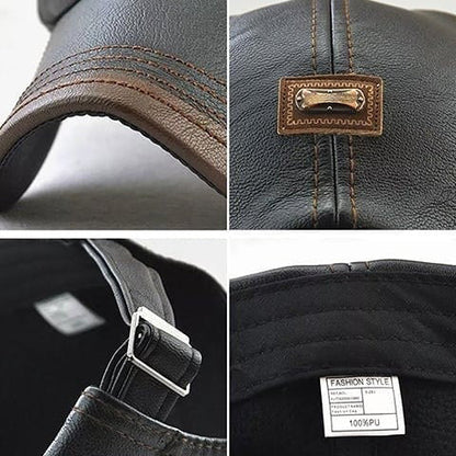 Cuiron - Adjustable Leather Beret
