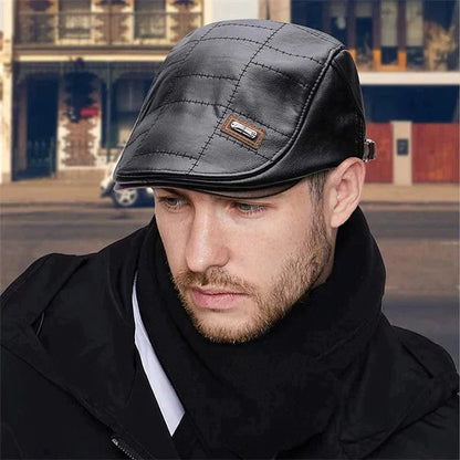 Cuiron - Adjustable Leather Beret
