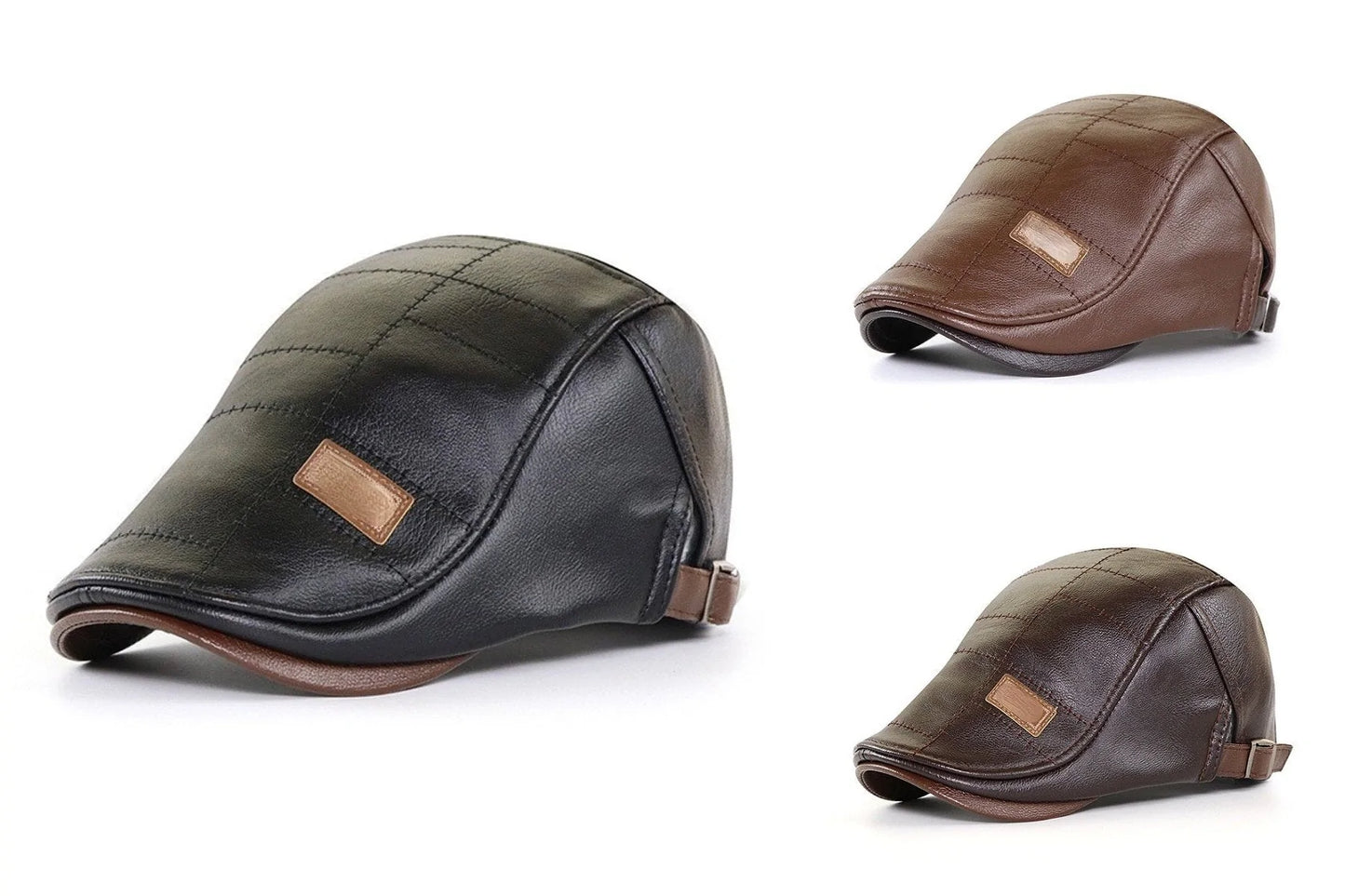 Cuiron - Adjustable Leather Beret