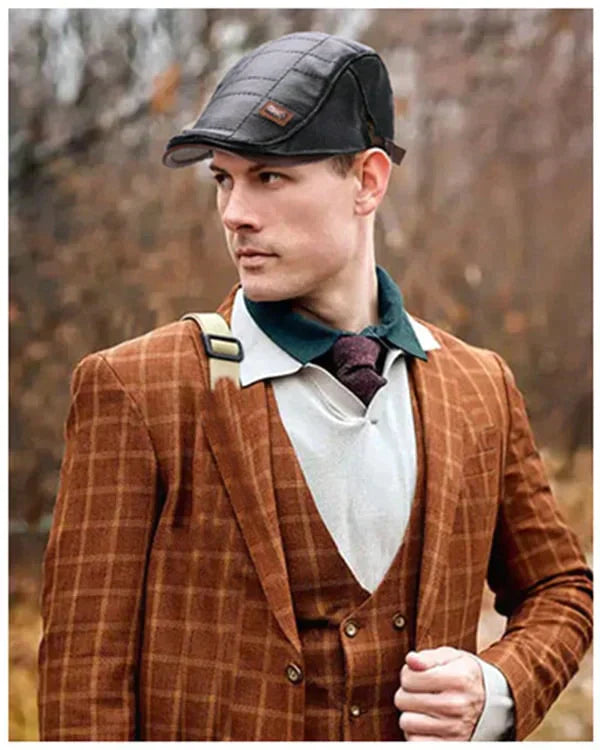 Cuiron - Adjustable Leather Beret