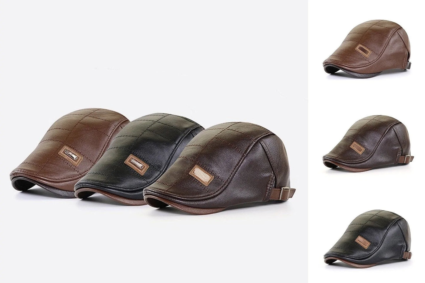 Cuiron - Adjustable Leather Beret