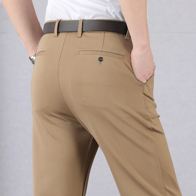 Halvern - High-Stretch Casual Trousers