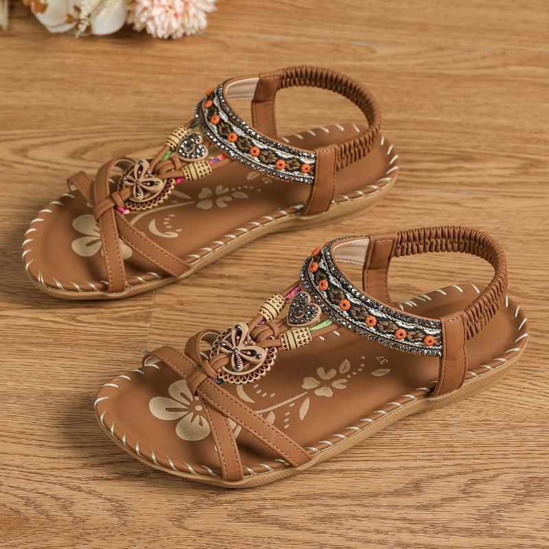 Henrietta - Cushioned Heel-Strap Sandals