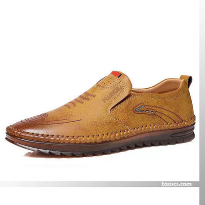 Milford - Men's Leather Grip Sneakers