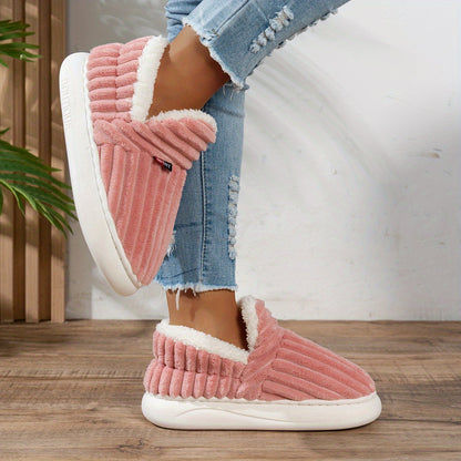 Sevra - Indoor-Outdoor Plush Slippers