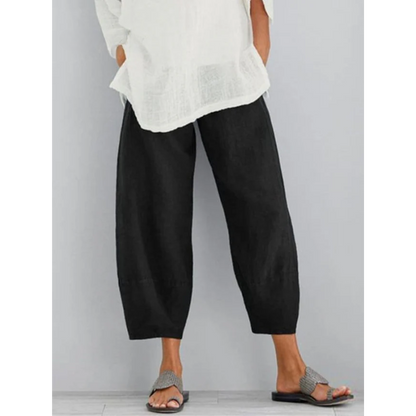 Mindy - Relaxed Linen Trousers