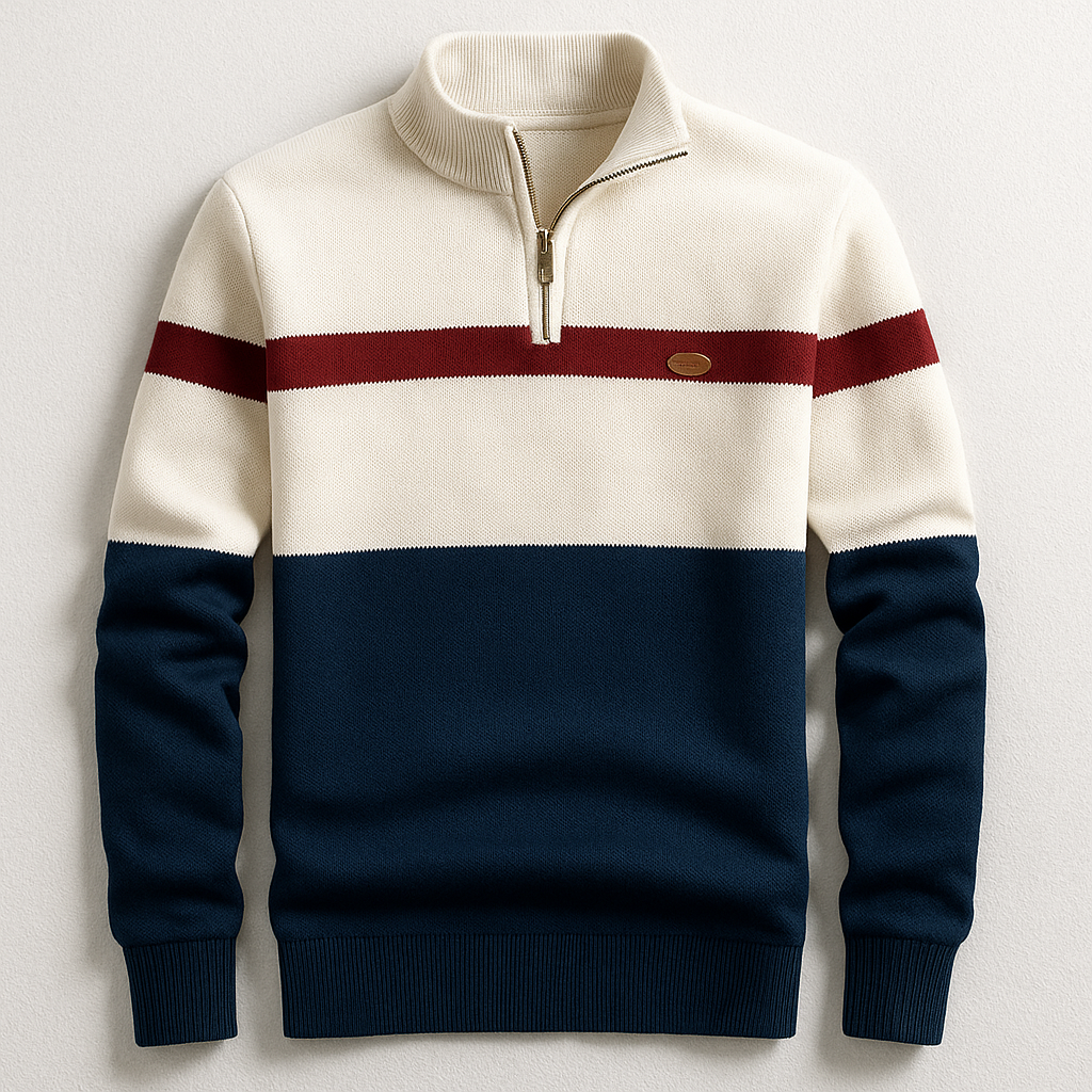 Marcellus - Midweight Cotton Quarter-Zip