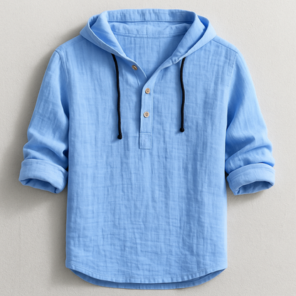 Sereno - Linen Drawcord Hoodie