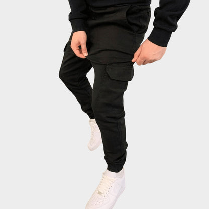 Arlen - Stretch Cotton Cargo Joggers