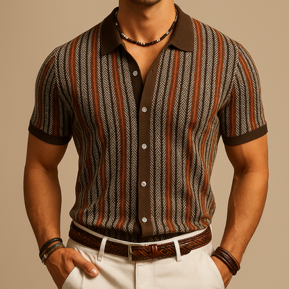 Royce - Organic Cotton-Blend Herringbone Shirt