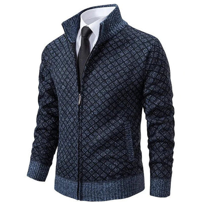 Branton - Waffle-Textured Zip Gilet