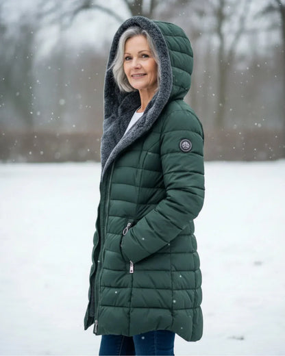 Kristina - Water-Repellent Quilted Parka