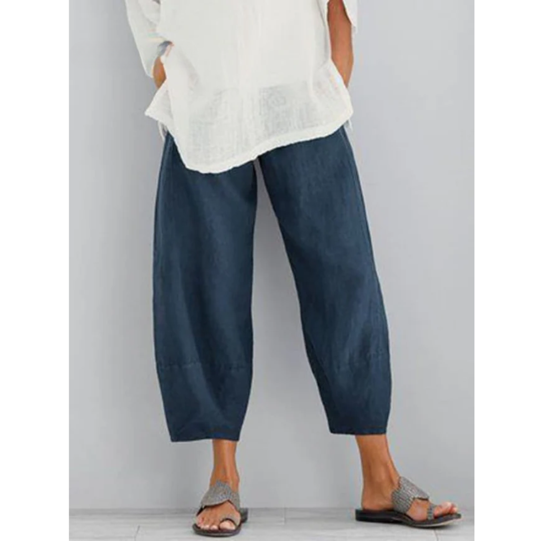 Mindy - Relaxed Linen Trousers