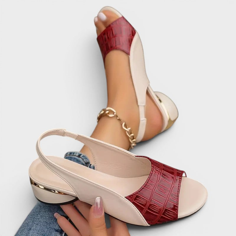 Bernice - Low-Heel Sandals