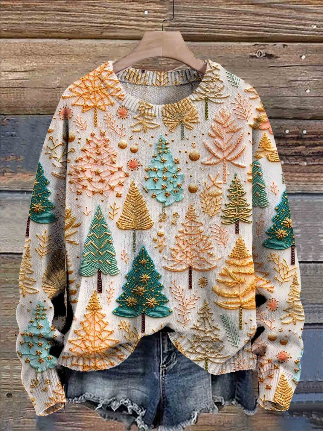 Aida - Festive Knit Sweater