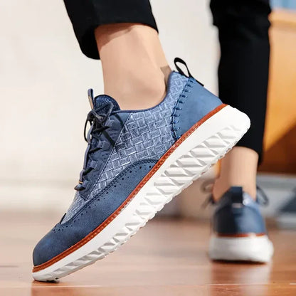Harvey - Breathable Leather Sneakers