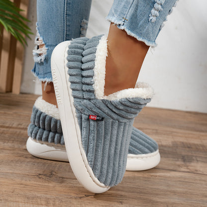 Sevra - Indoor-Outdoor Plush Slippers