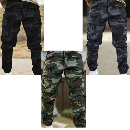 Bracken - Nylon-Cotton Cargo Trousers