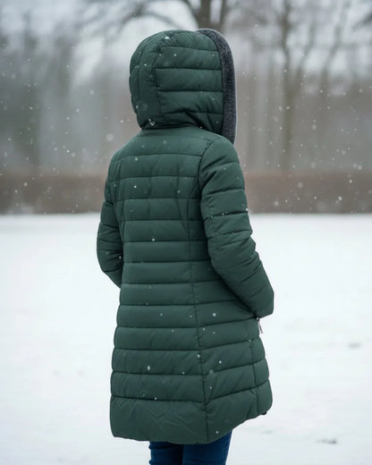 Kristina - Water-Repellent Quilted Parka