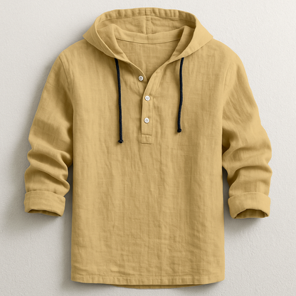 Sereno - Linen Drawcord Hoodie