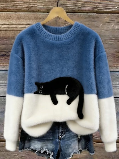 Reba - Cotton-Blend Cat Hoodie