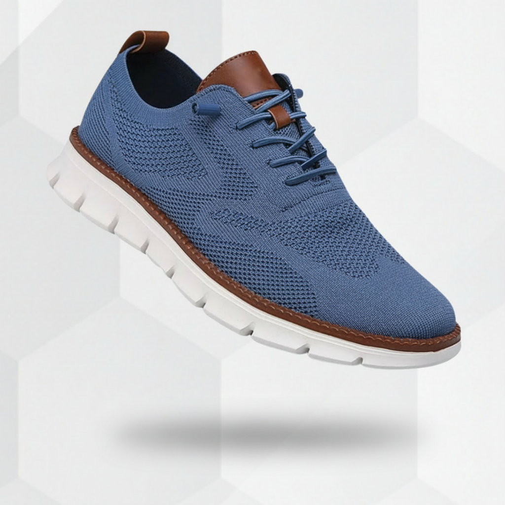 Savino - Mesh Knit Oxford Sneakers