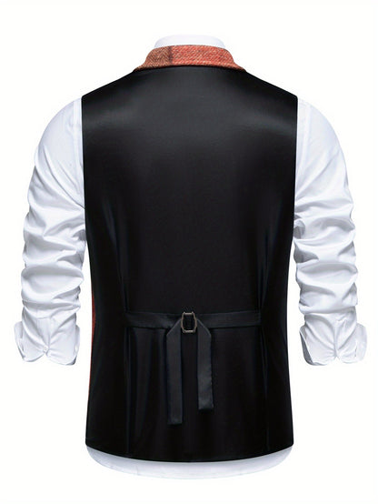 Eduardo - Tailored Patchwork Waistcoat