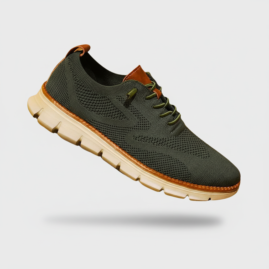 Savino - Mesh Knit Oxford Sneakers