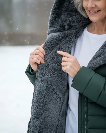 Kristina - Water-Repellent Quilted Parka