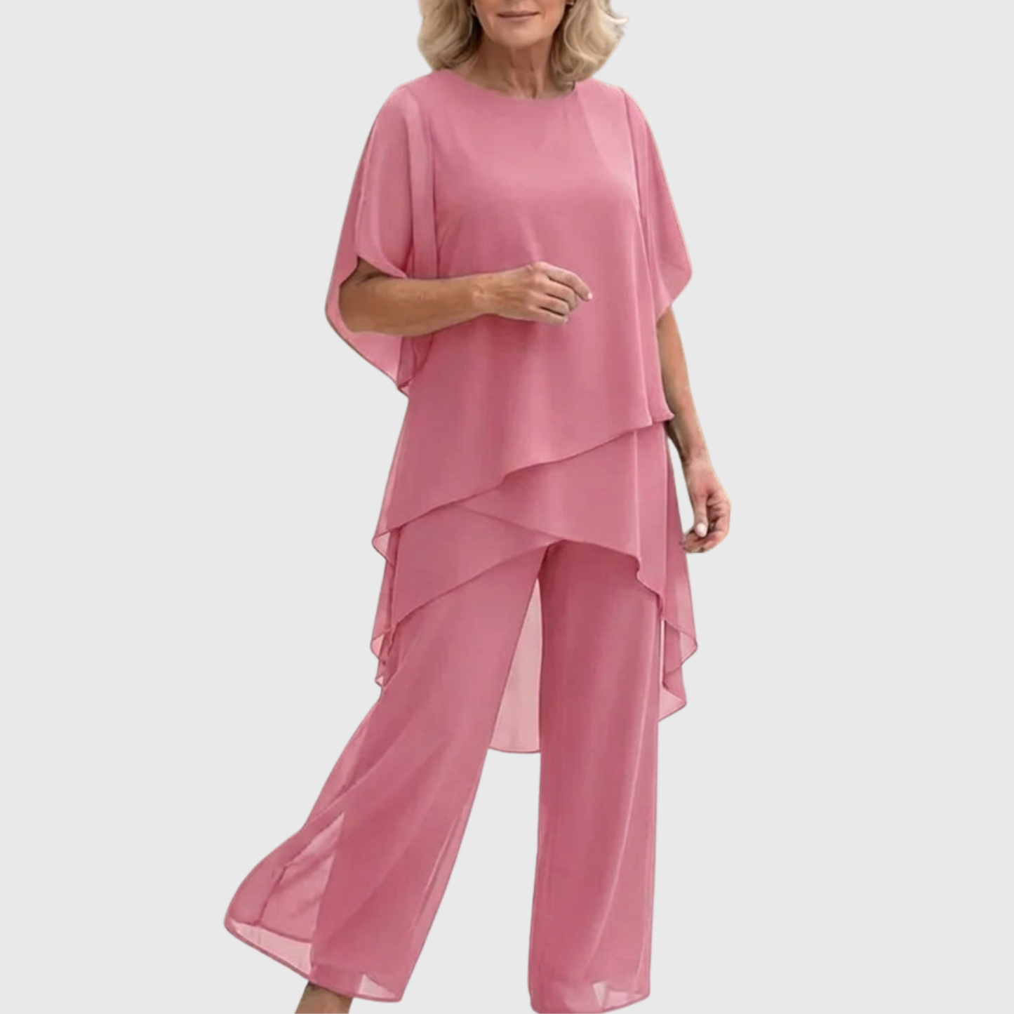 Ondara - High-Draped Palazzo Set