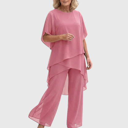 Ondara - High-Draped Palazzo Set