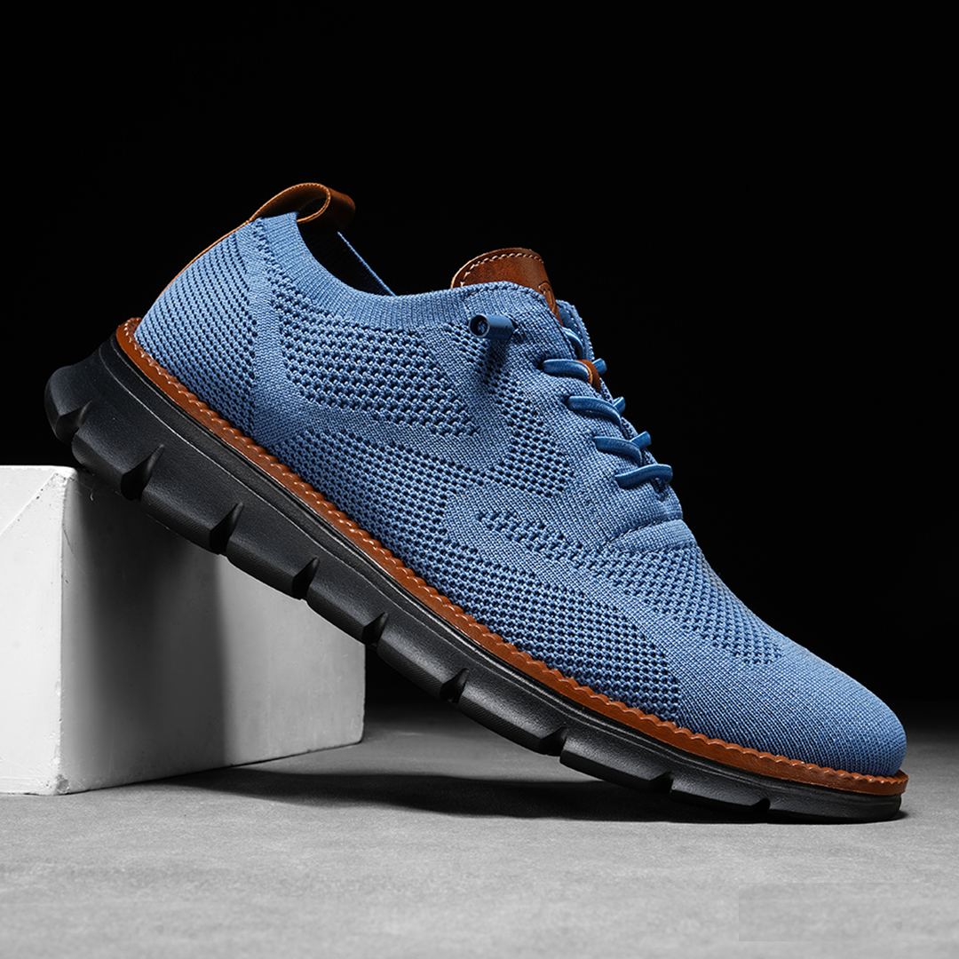 Savino - Mesh Knit Oxford Sneakers
