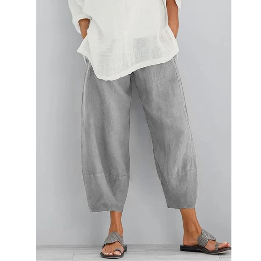Mindy - Relaxed Linen Trousers