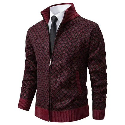 Branton - Waffle-Textured Zip Gilet